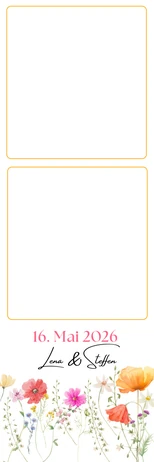 Fotobox Layout Beispiel G – Passbildstreifen (5×15)